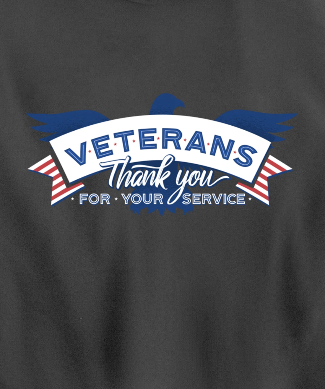 Veterans Day Thank You For Your Service Pullover Hoodie