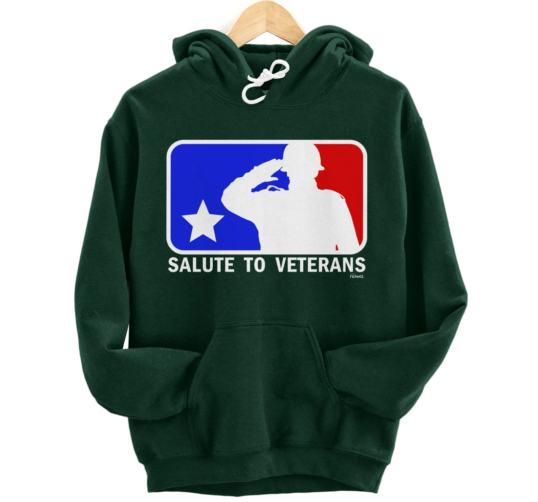 PUBLIC HOLIDAY PATRIOT SALUT TO VETERANS LOGO Pullover Hoodie