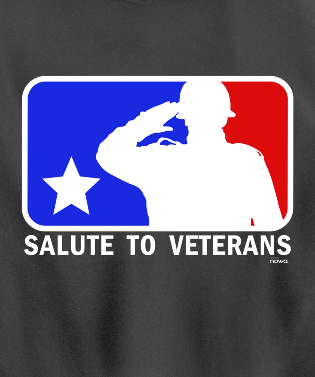 PUBLIC HOLIDAY PATRIOT SALUT TO VETERANS LOGO Pullover Hoodie