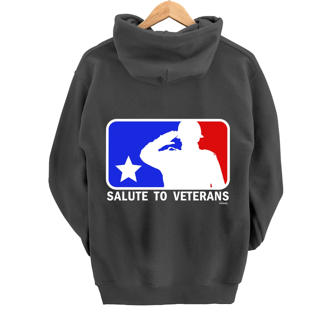 PUBLIC HOLIDAY PATRIOT SALUT TO VETERANS LOGO Pullover Hoodie