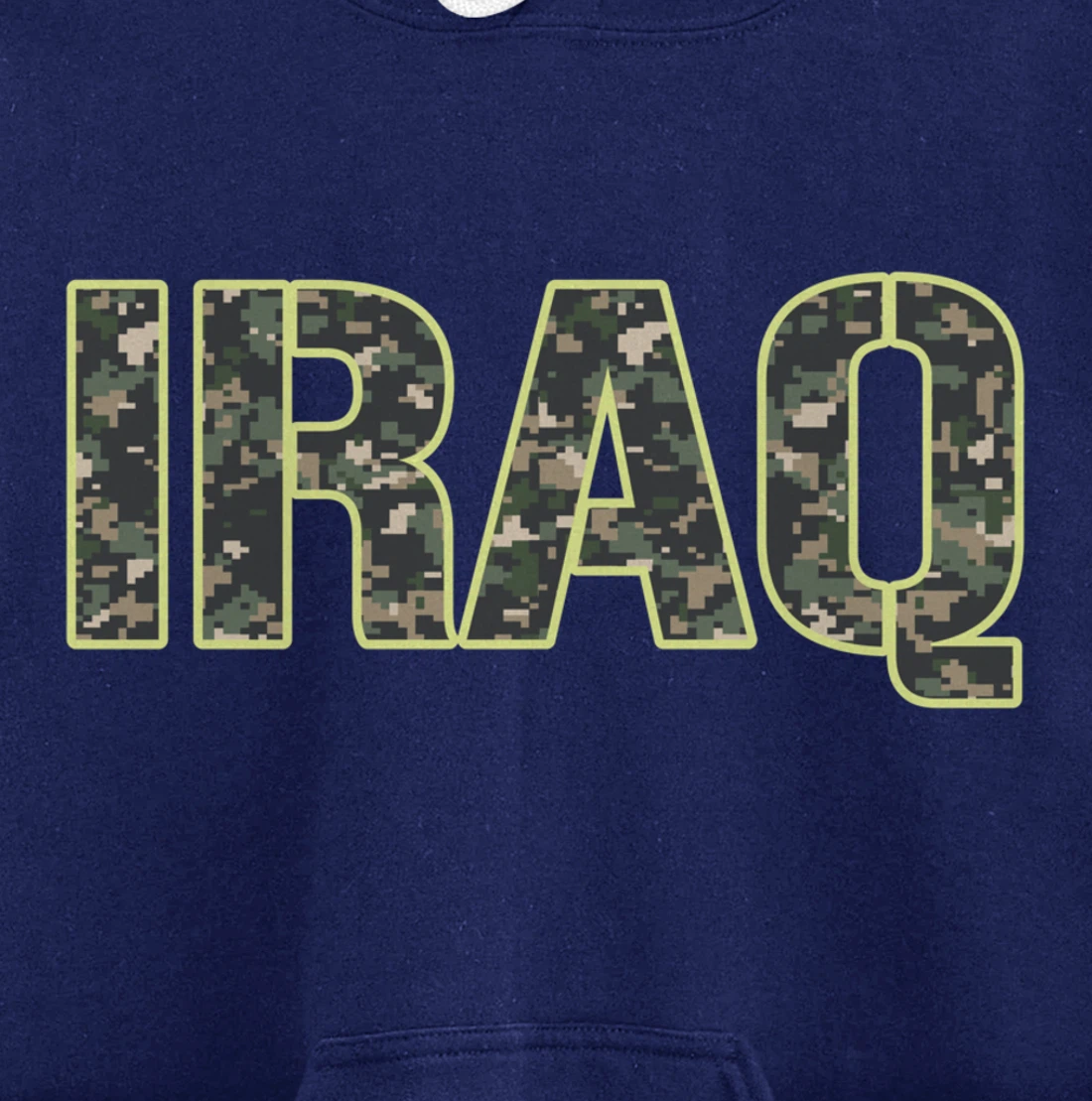 Iraq Veteran Veterans Day Camou flage Military Army Soldier Pullover Hoodie