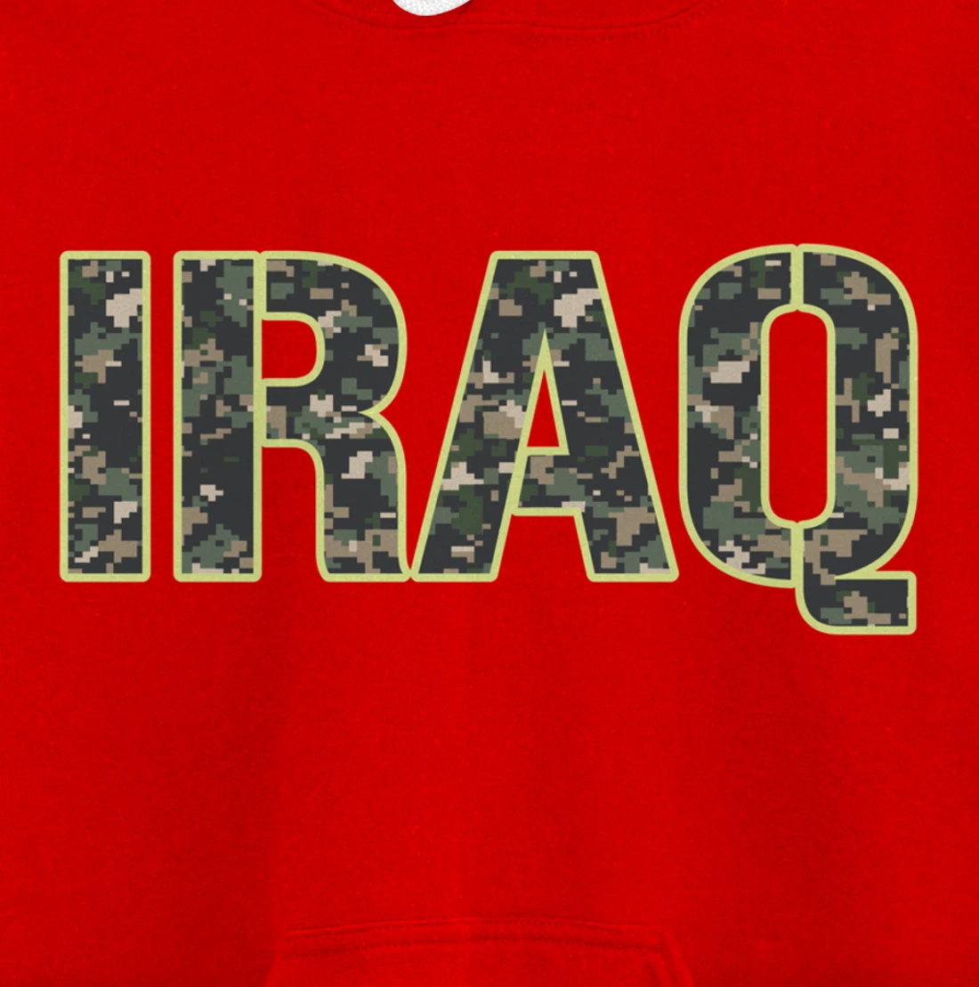 Iraq Veteran Veterans Day Camou flage Military Army Soldier Pullover Hoodie