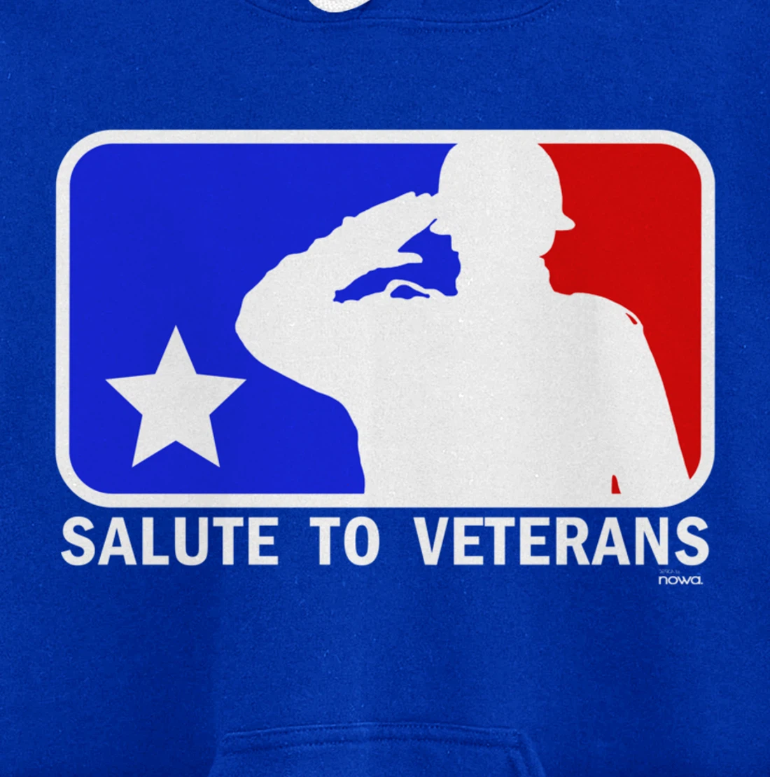 PUBLIC HOLIDAY PATRIOT SALUT TO VETERANS LOGO Pullover Hoodie