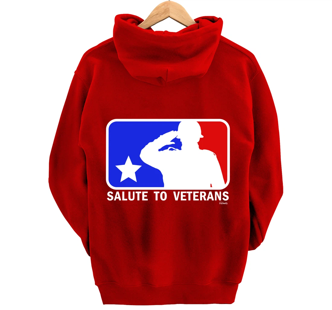 PUBLIC HOLIDAY PATRIOT SALUT TO VETERANS LOGO Pullover Hoodie