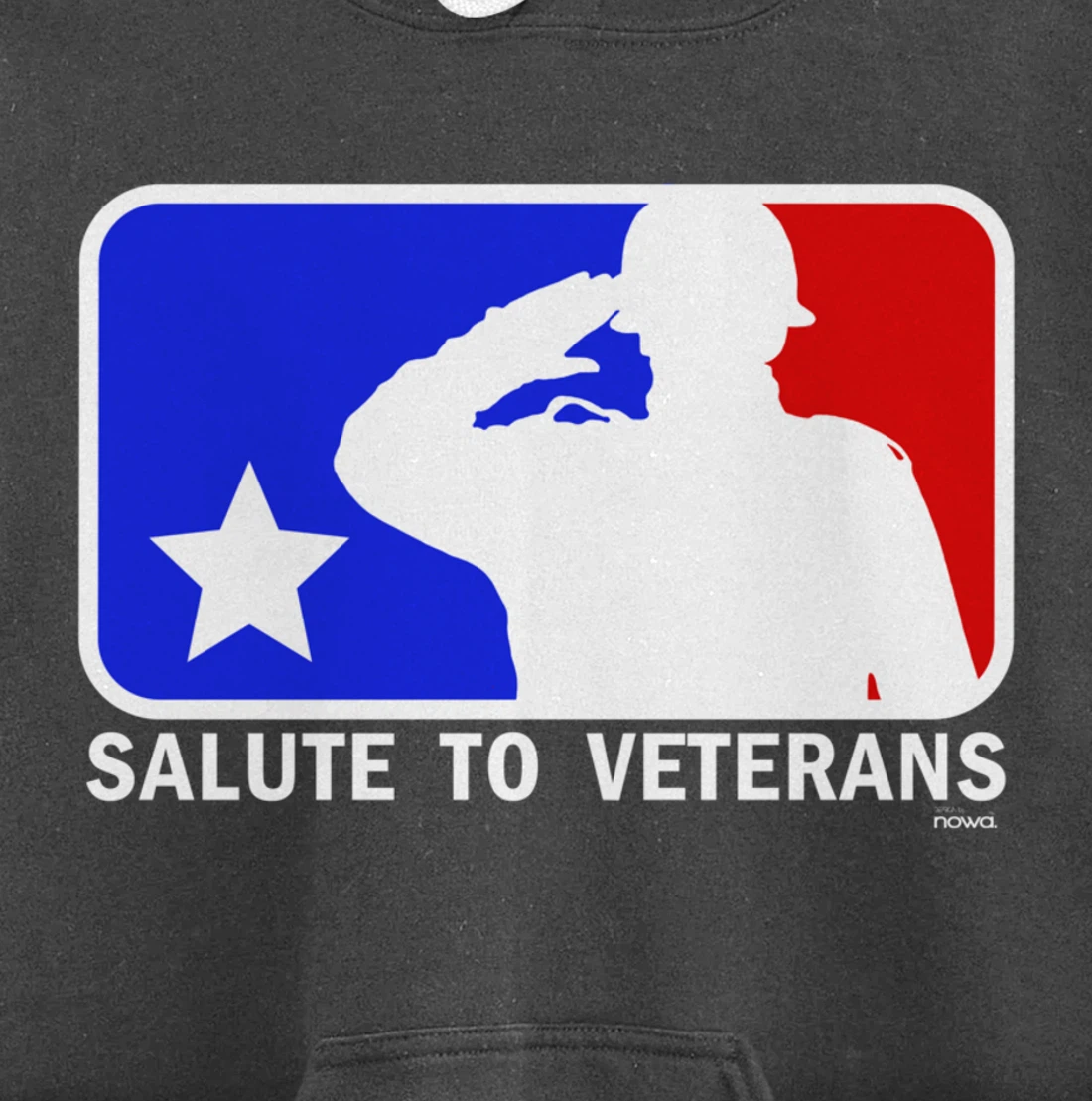 PUBLIC HOLIDAY PATRIOT SALUT TO VETERANS LOGO Pullover Hoodie