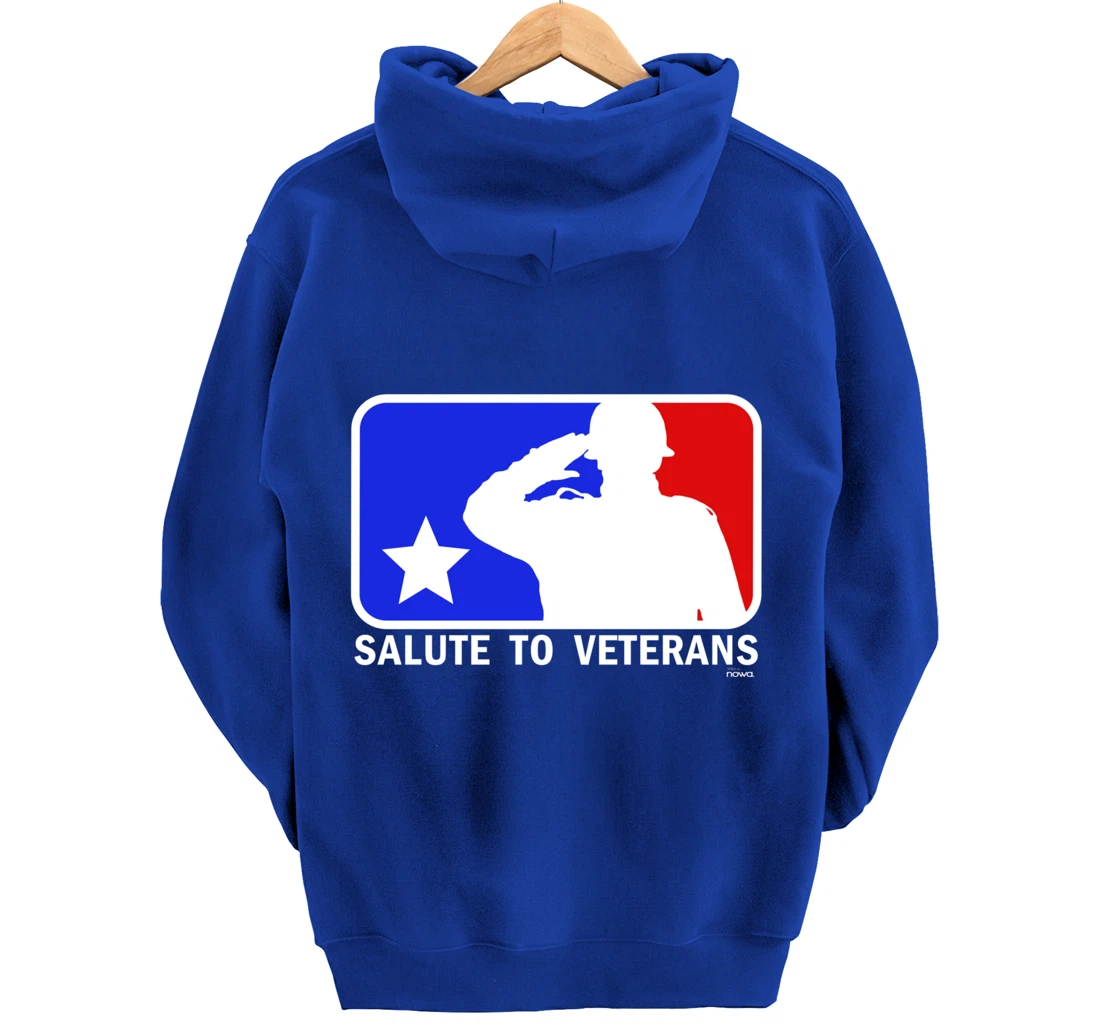 PUBLIC HOLIDAY PATRIOT SALUT TO VETERANS LOGO Pullover Hoodie