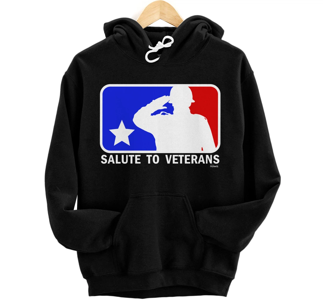 PUBLIC HOLIDAY PATRIOT SALUT TO VETERANS LOGO Pullover Hoodie