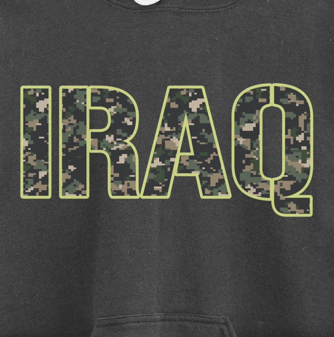 Iraq Veteran Veterans Day Camou flage Military Army Soldier Pullover Hoodie