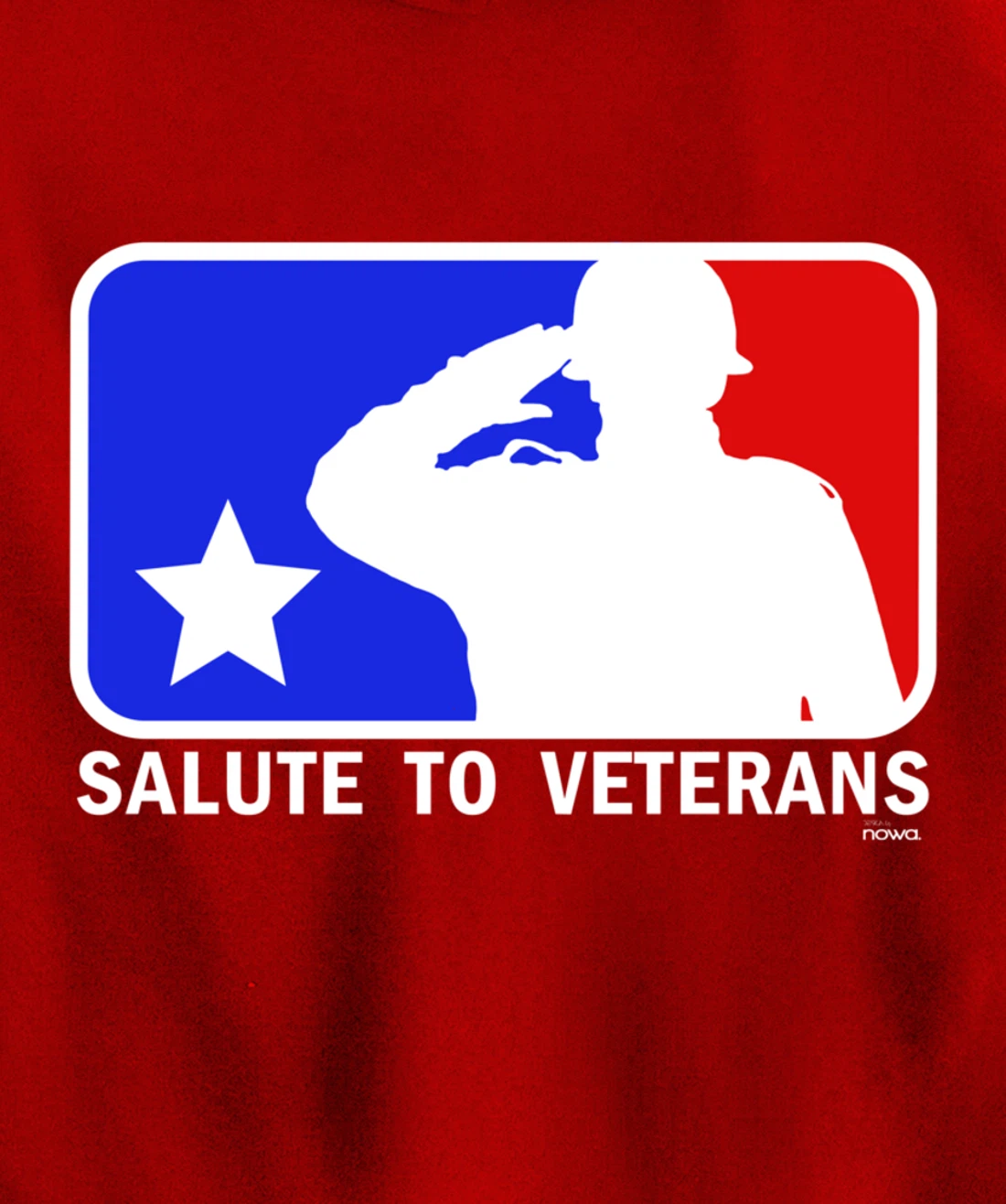 PUBLIC HOLIDAY PATRIOT SALUT TO VETERANS LOGO Pullover Hoodie