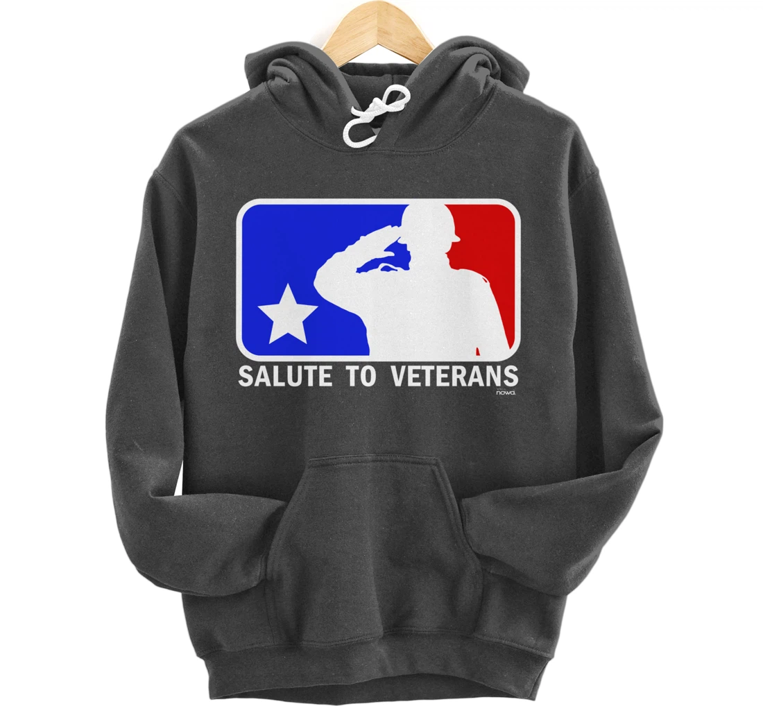 PUBLIC HOLIDAY PATRIOT SALUT TO VETERANS LOGO Pullover Hoodie