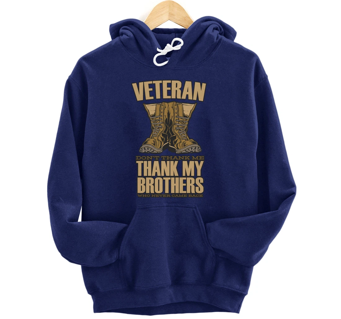 Veteran Tag United States Of America Soldiers Boots Pullover Hoodie