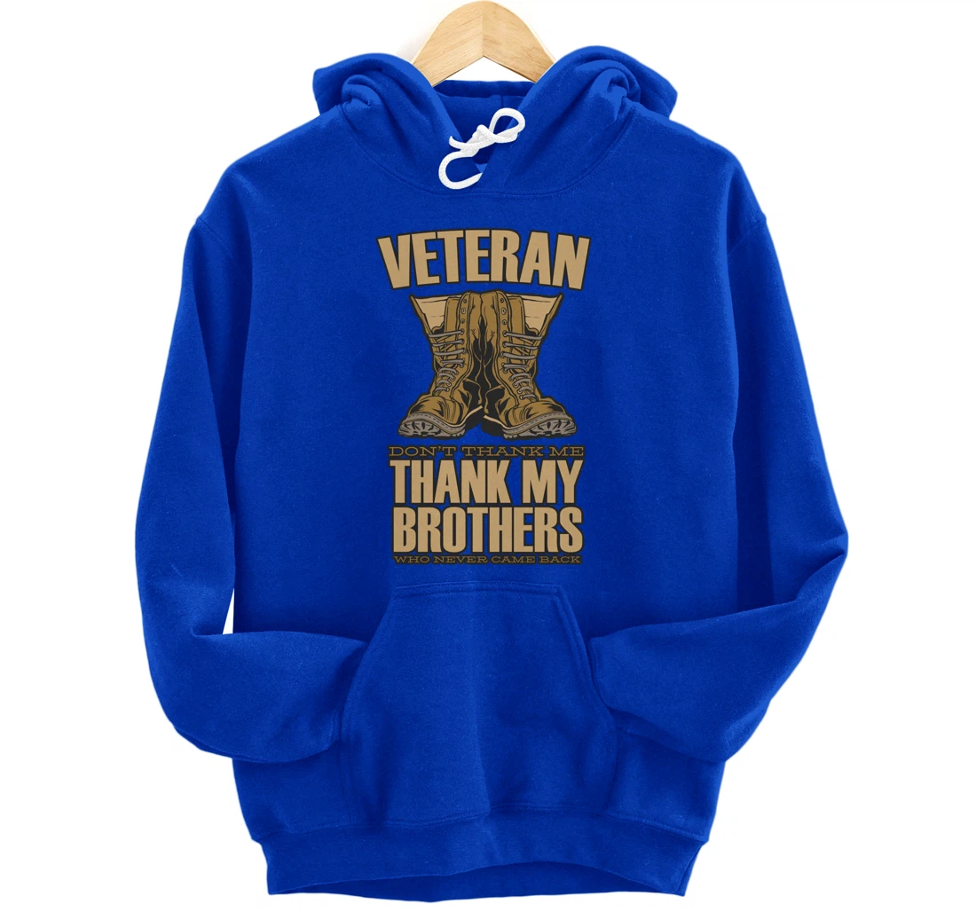 Veteran Tag United States Of America Soldiers Boots Pullover Hoodie