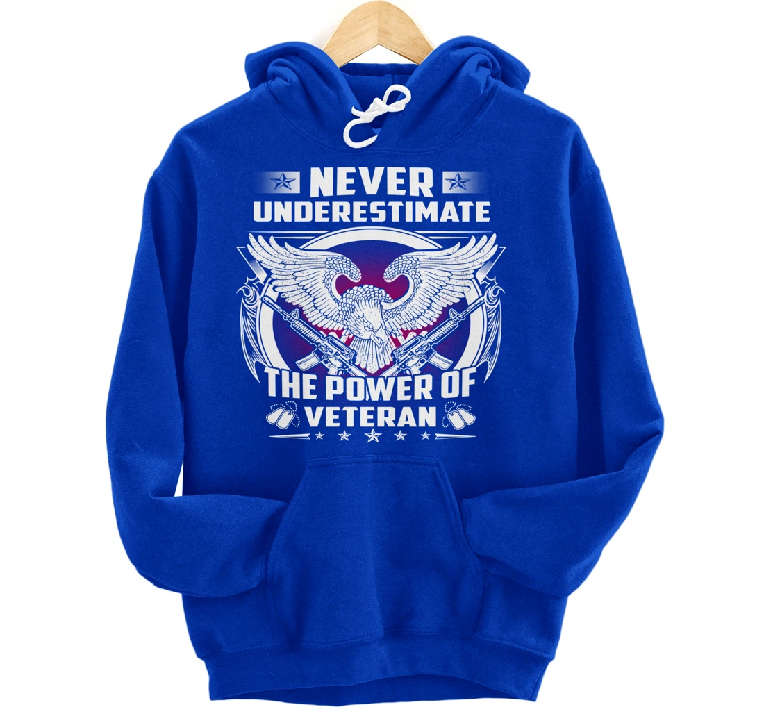 Veteran Gift for Vietnam Iraq Afghan Heros Eagle Pullover Hoodie