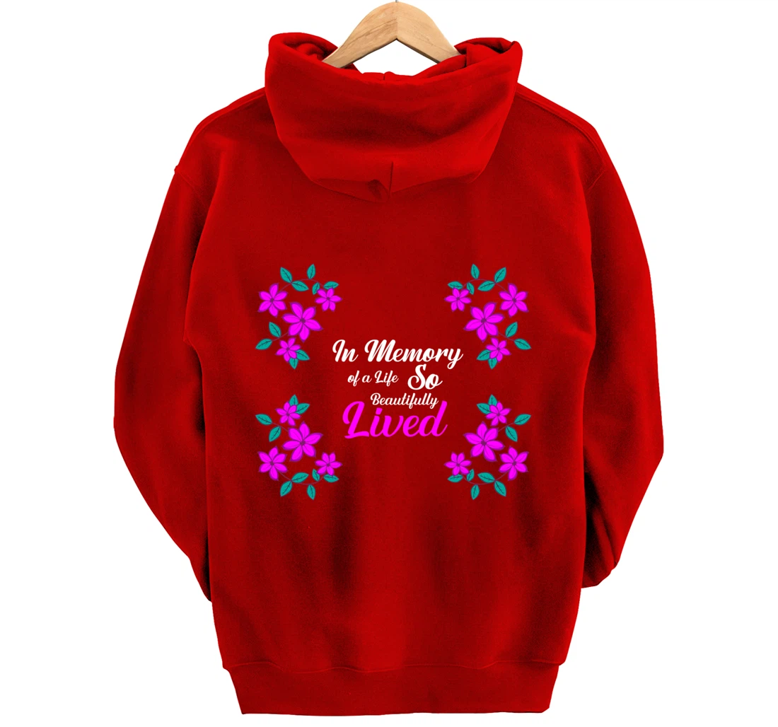 Memory Of A Life Veteran Pullover Hoodie