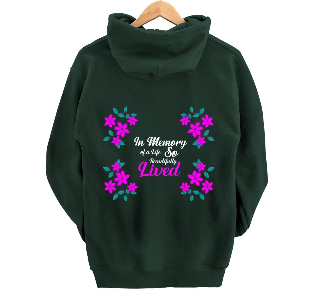Memory Of A Life Veteran Pullover Hoodie