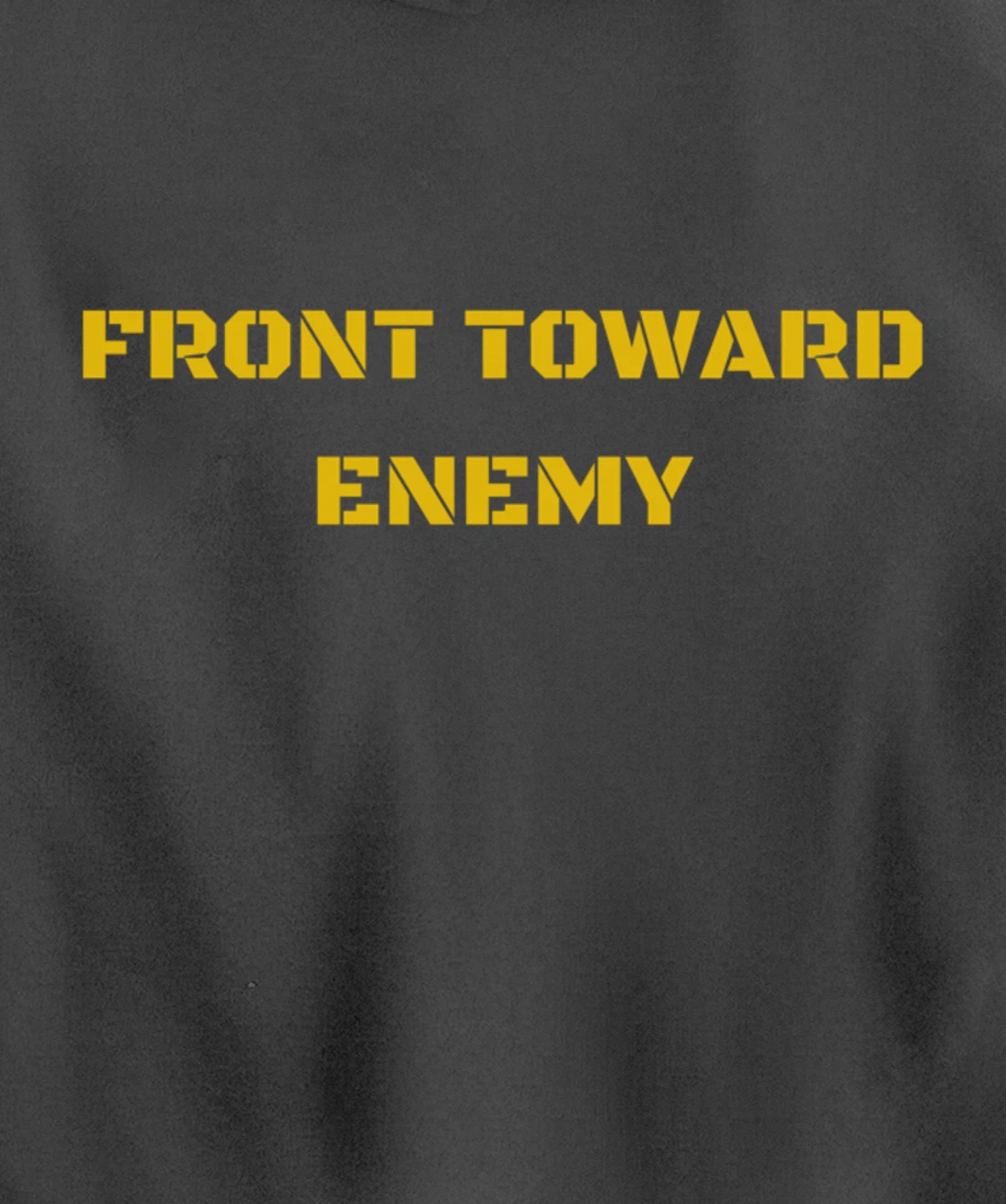 Front Toward Enemy Military and Veteran Pullover Hoodie
