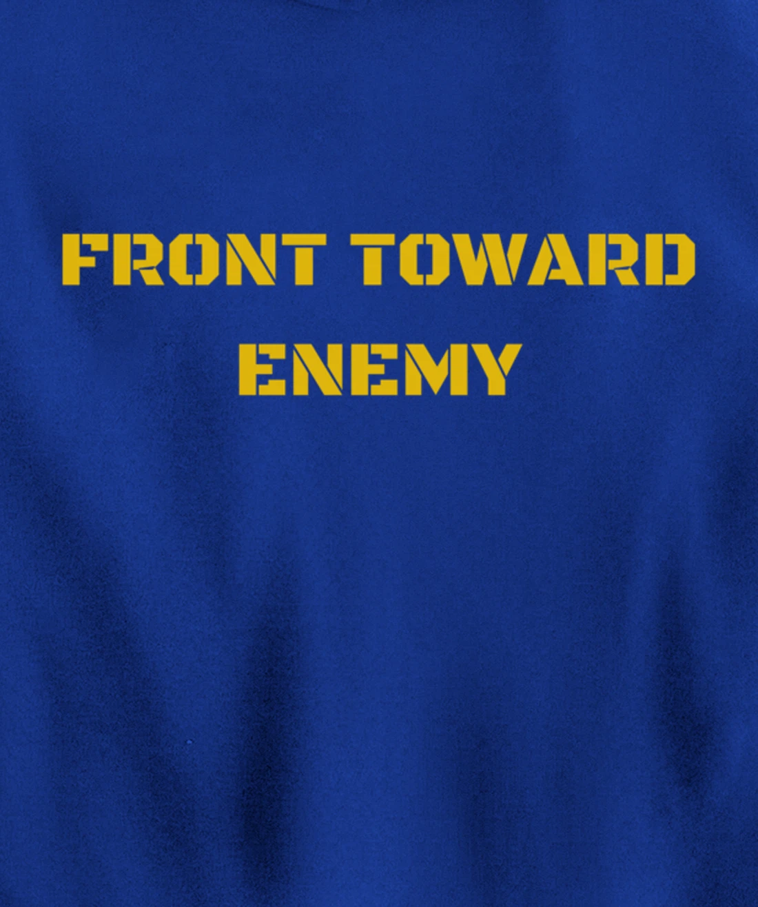 Front Toward Enemy Military and Veteran Pullover Hoodie