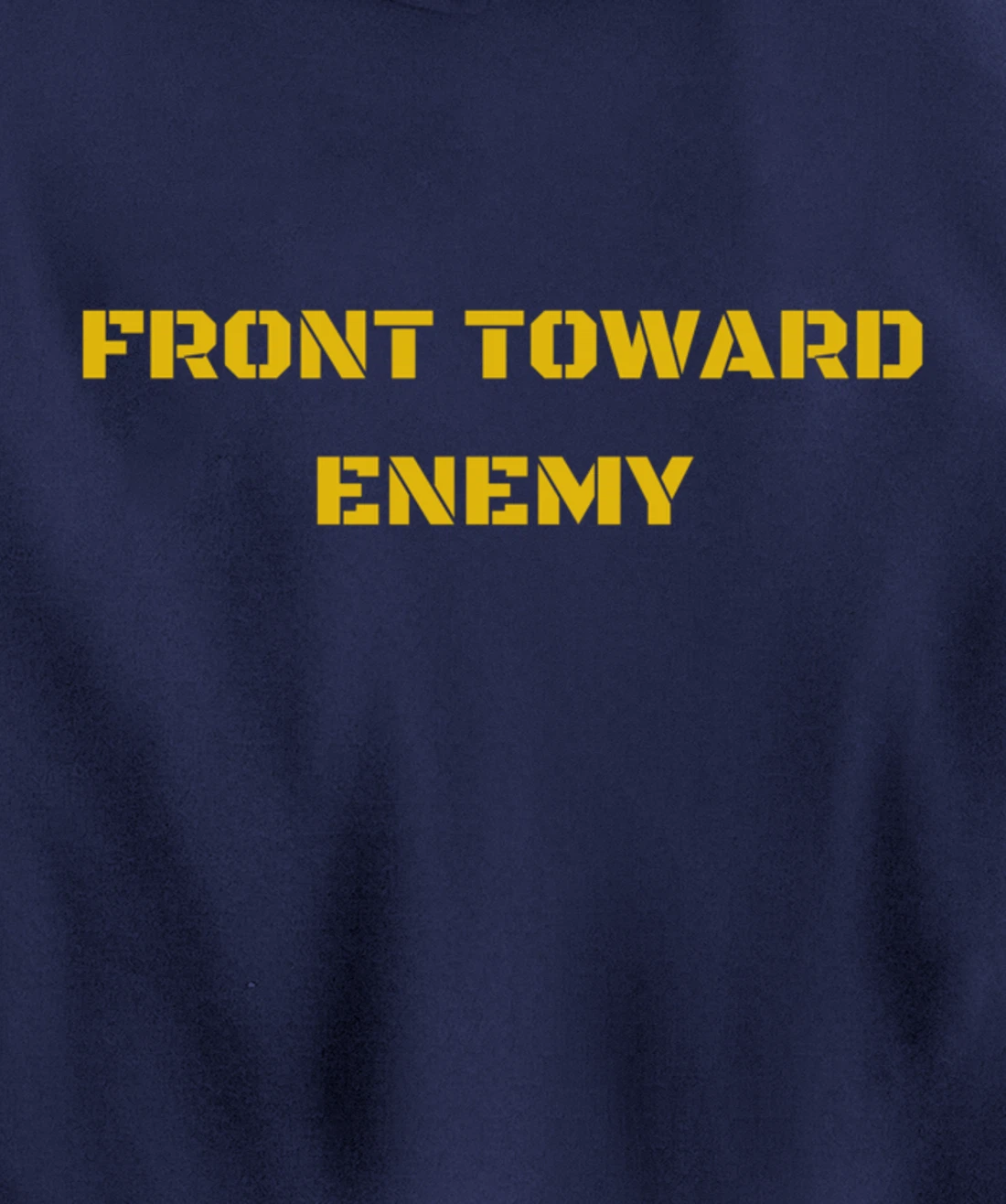 Front Toward Enemy Military and Veteran Pullover Hoodie