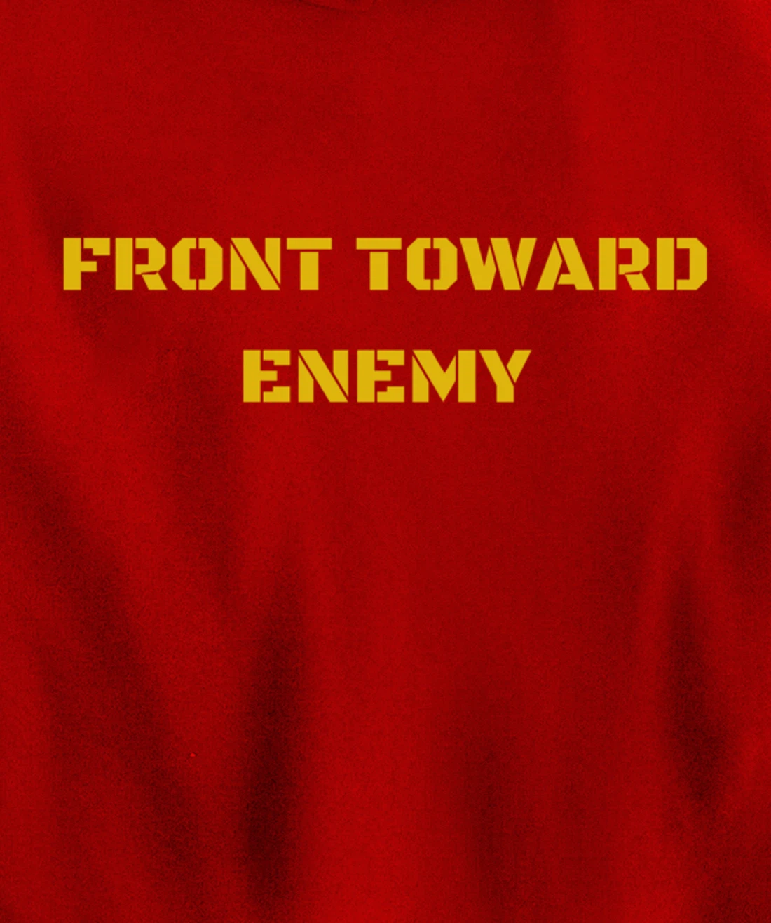 Front Toward Enemy Military and Veteran Pullover Hoodie