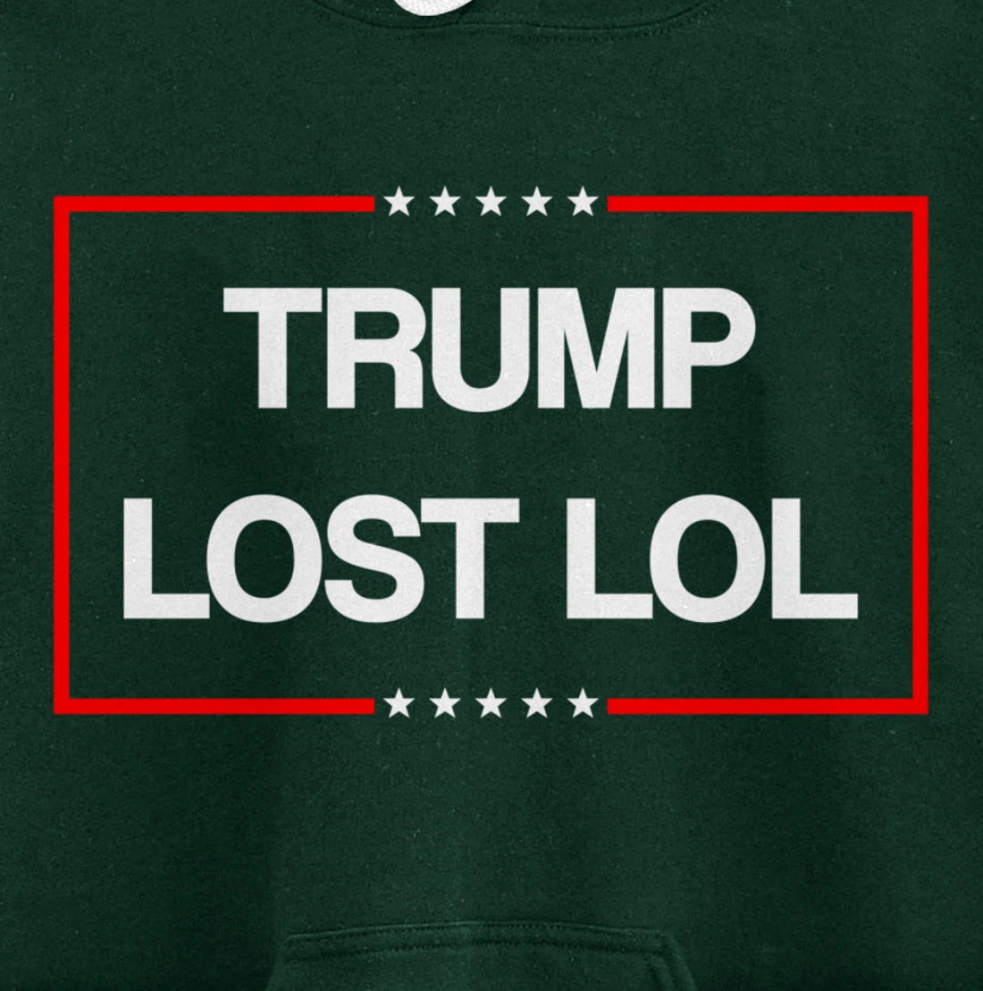 Trump Lost Lol Pullover Hoodie