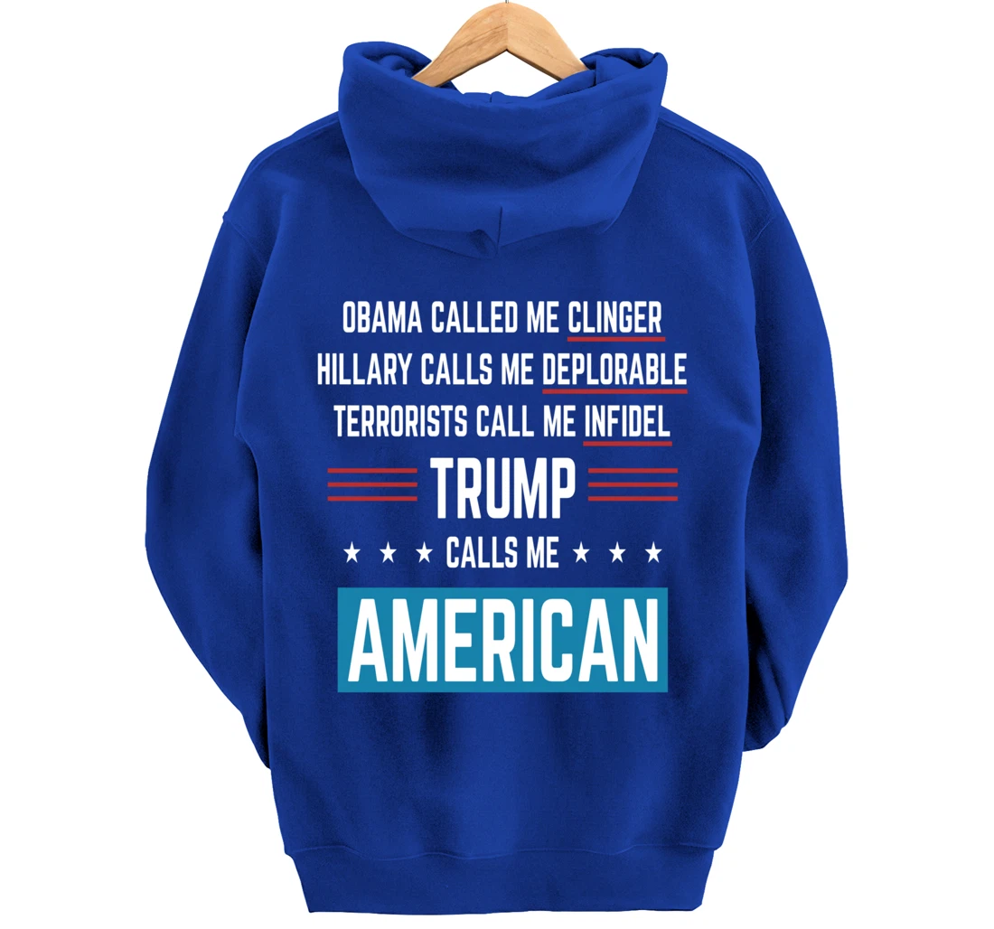 Trump American Pro American Design Pullover Hoodie