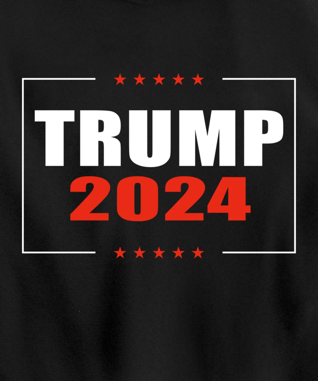 President Donald Trump 2024 Pullover Hoodie