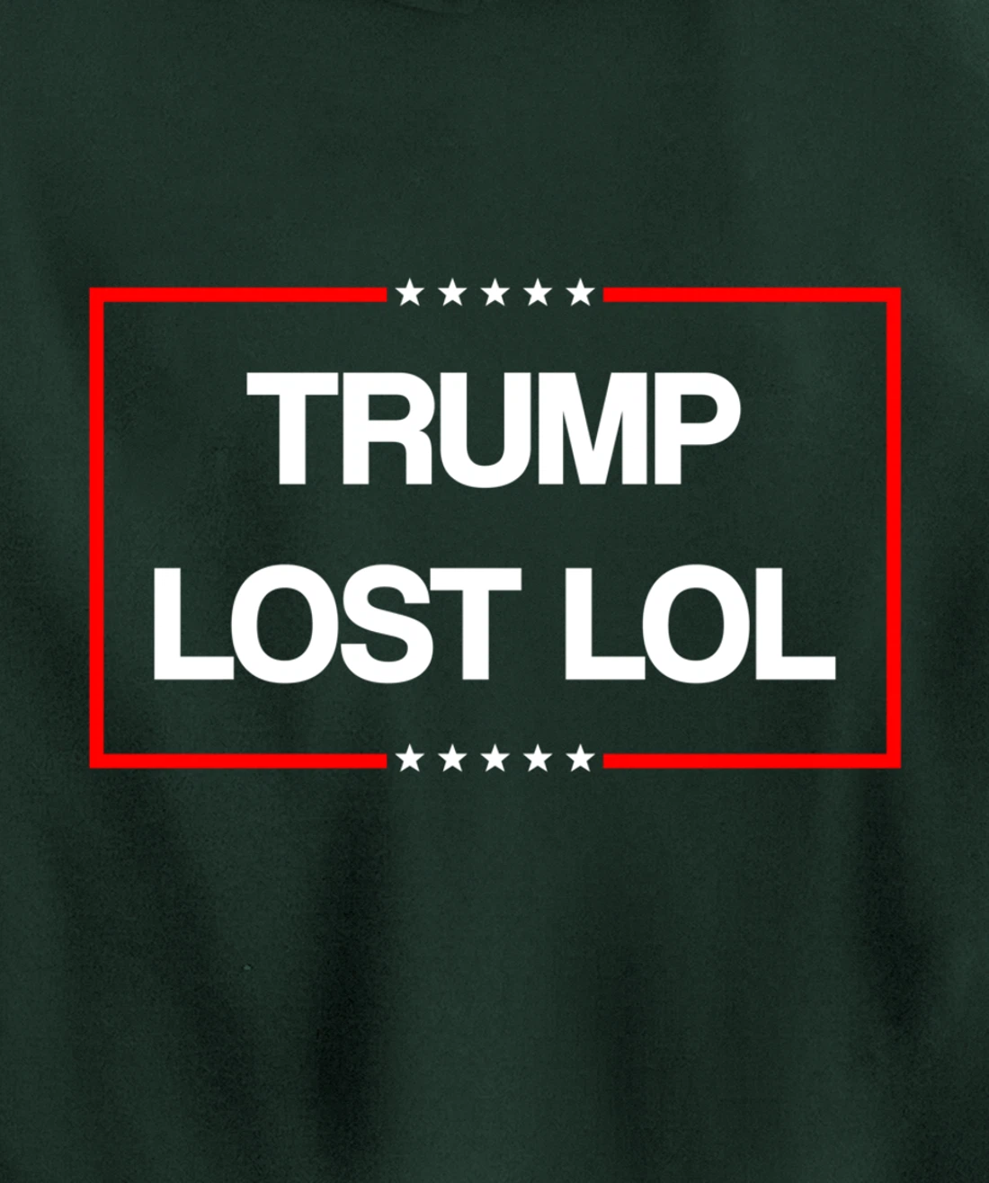 Trump Lost Lol Pullover Hoodie