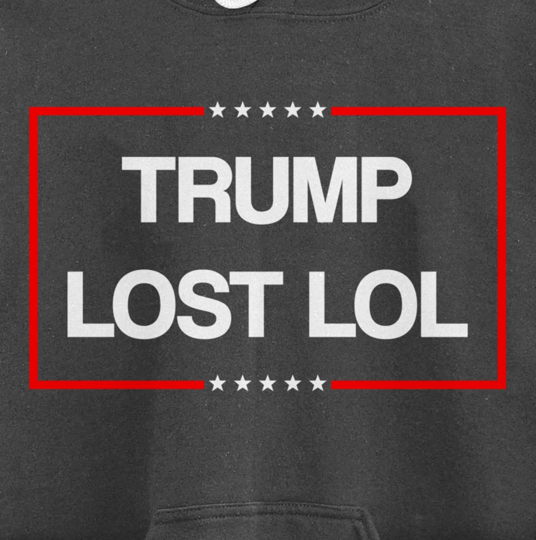 Trump Lost Lol Pullover Hoodie