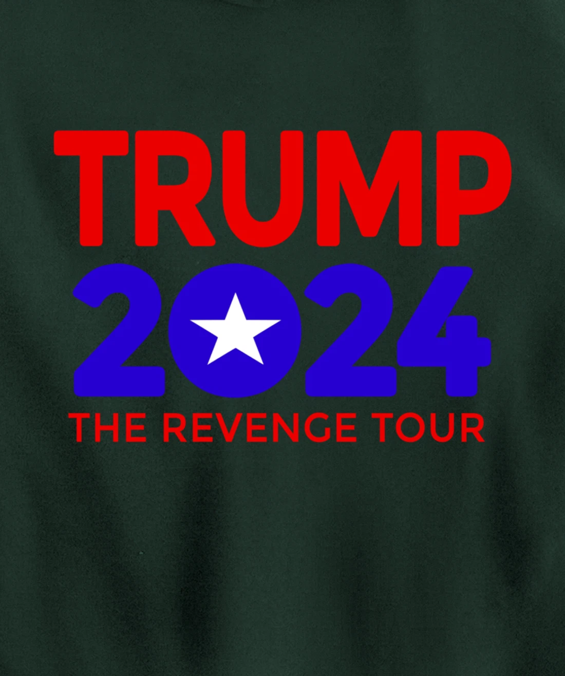 Trump 2024 The Revenge Tour Pullover Hoodie
