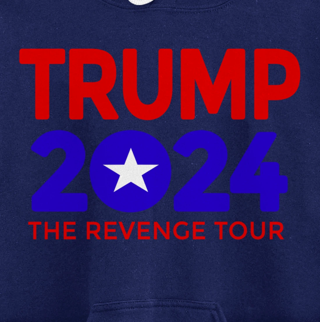 Trump 2024 The Revenge Tour Pullover Hoodie