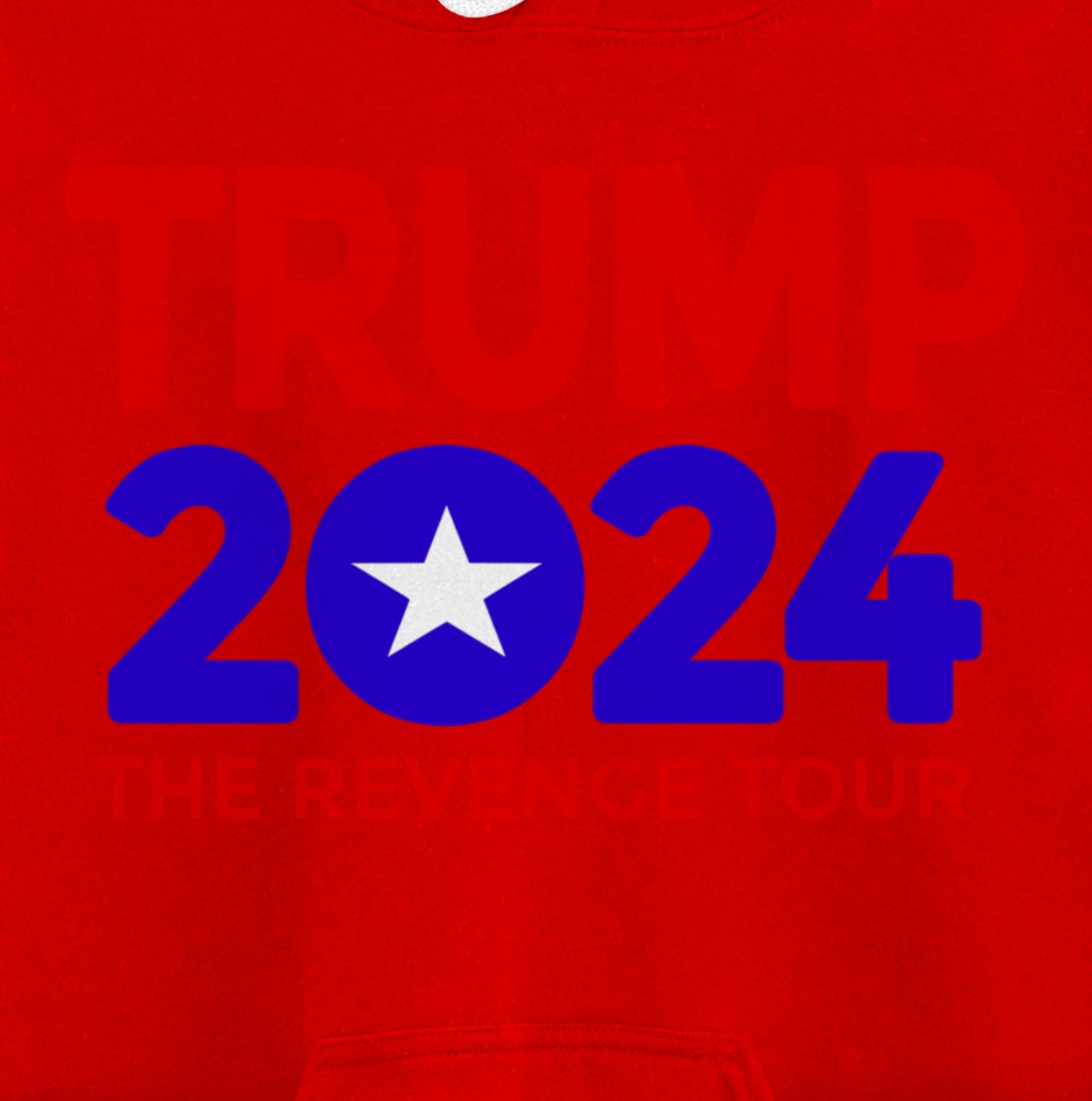 Trump 2024 The Revenge Tour Pullover Hoodie