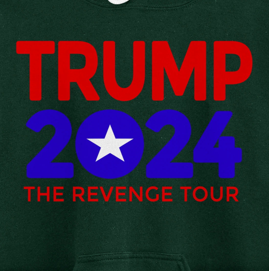 Trump 2024 The Revenge Tour Pullover Hoodie