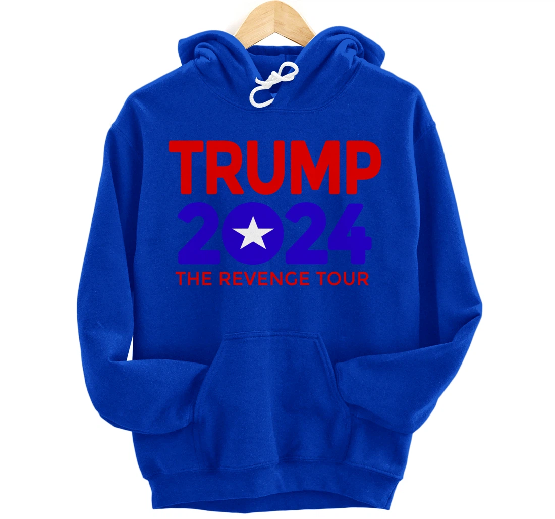 Trump 2024 The Revenge Tour Pullover Hoodie