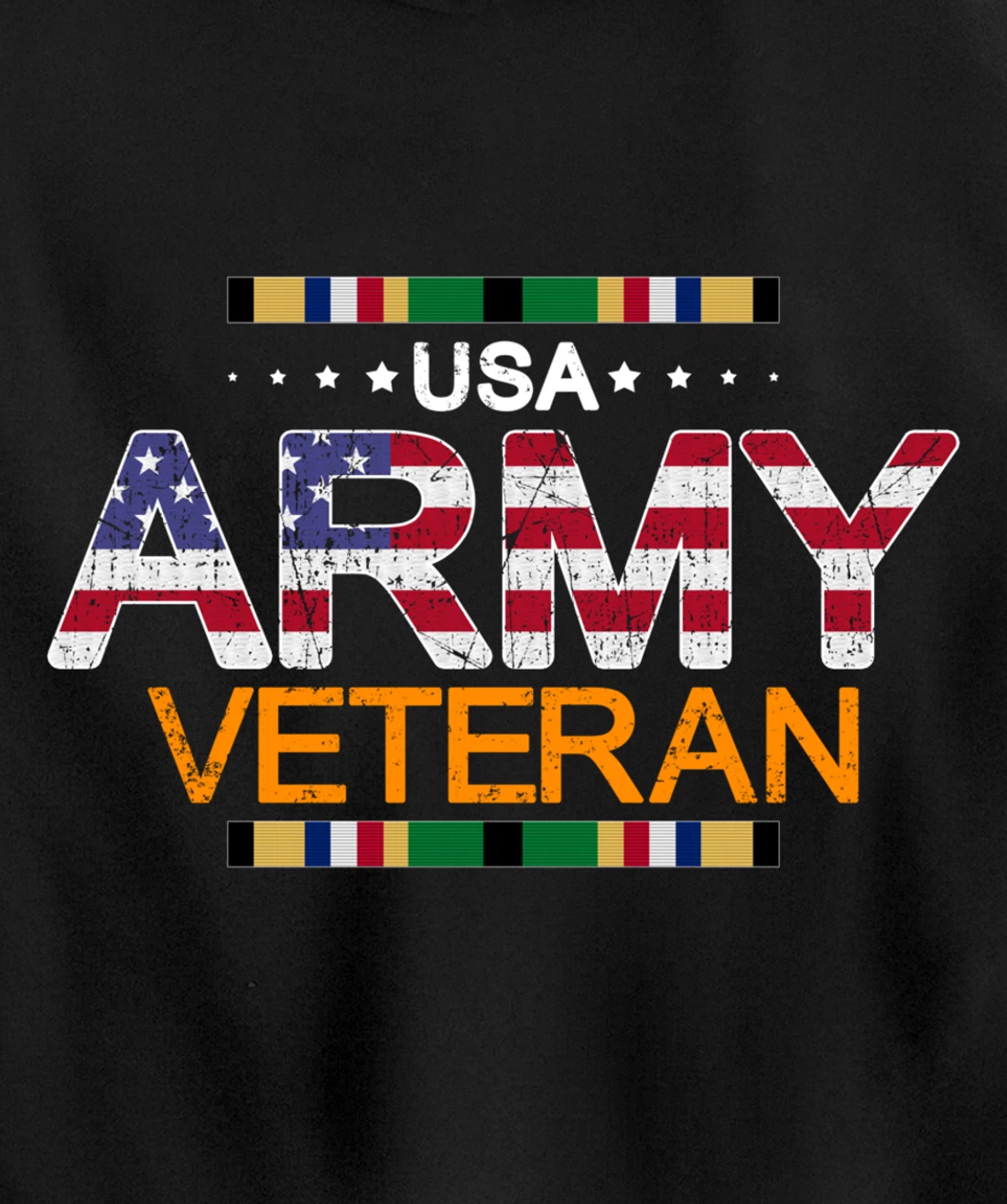 Proud Army Veteran-US Veterans Day Shirt-US Army Veteran Pullover Hoodie