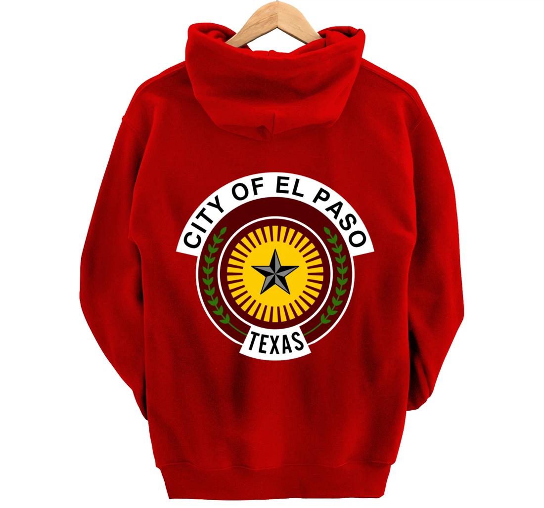 EL PASO TEXAS FLAG Pullover Hoodie