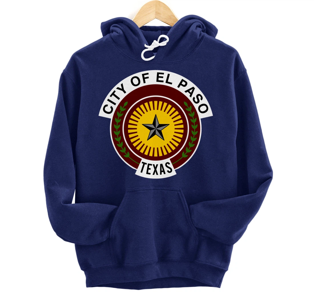 EL PASO TEXAS FLAG Pullover Hoodie