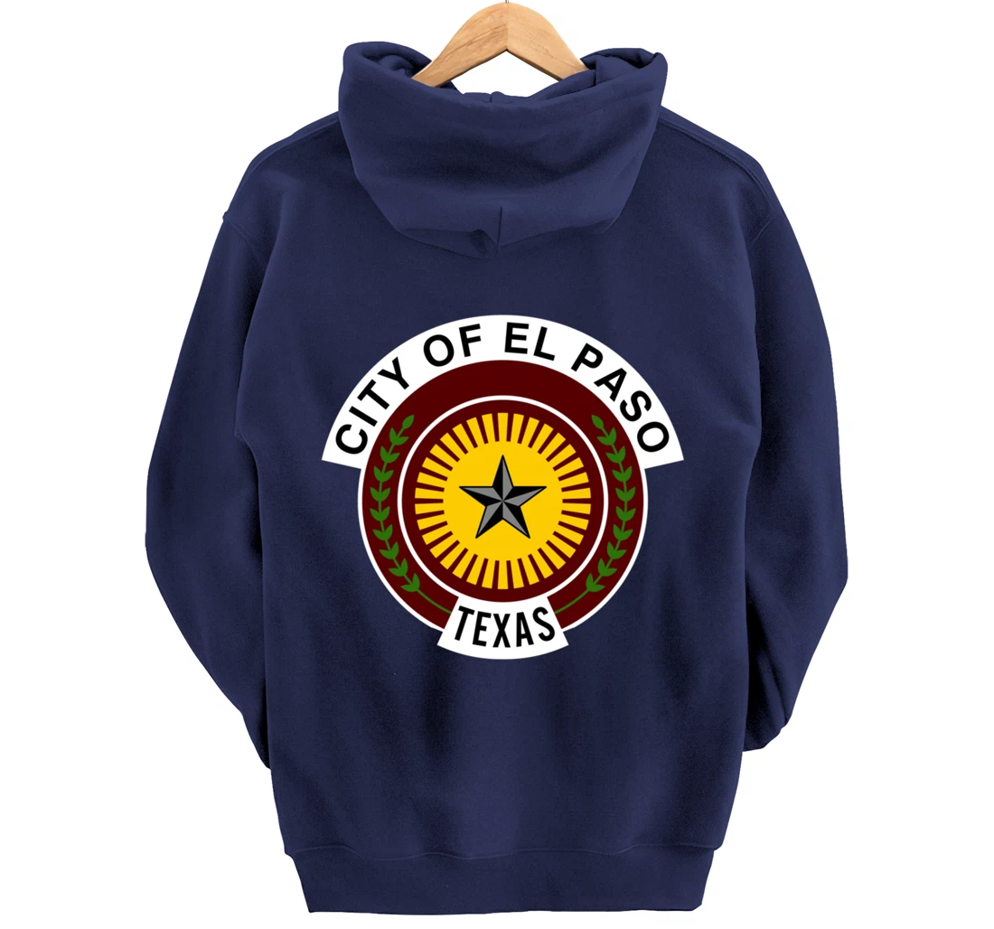 EL PASO TEXAS FLAG Pullover Hoodie