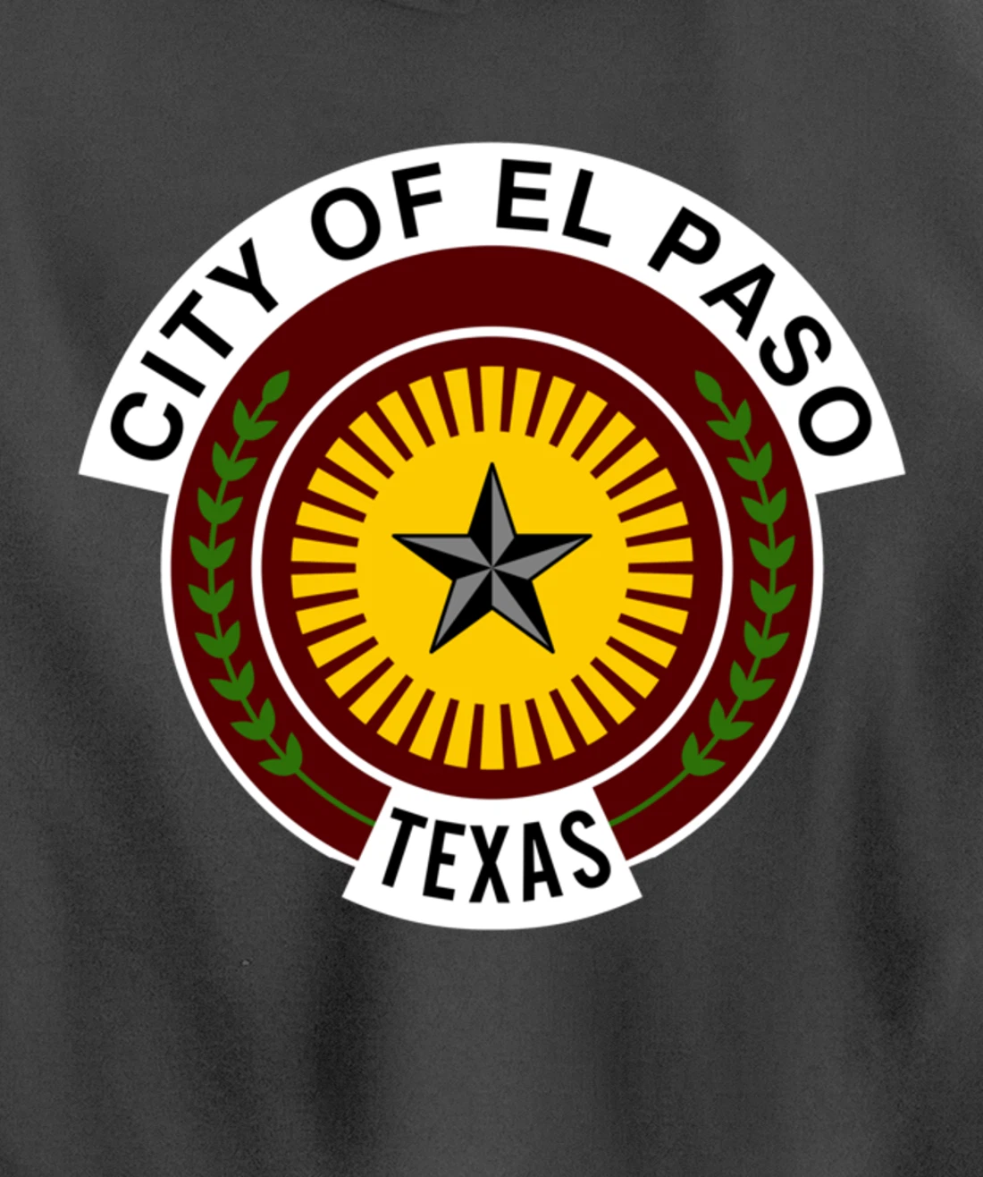 EL PASO TEXAS FLAG Pullover Hoodie