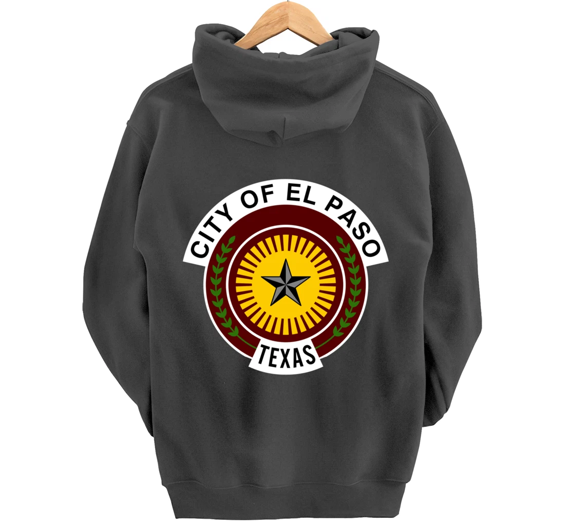 EL PASO TEXAS FLAG Pullover Hoodie