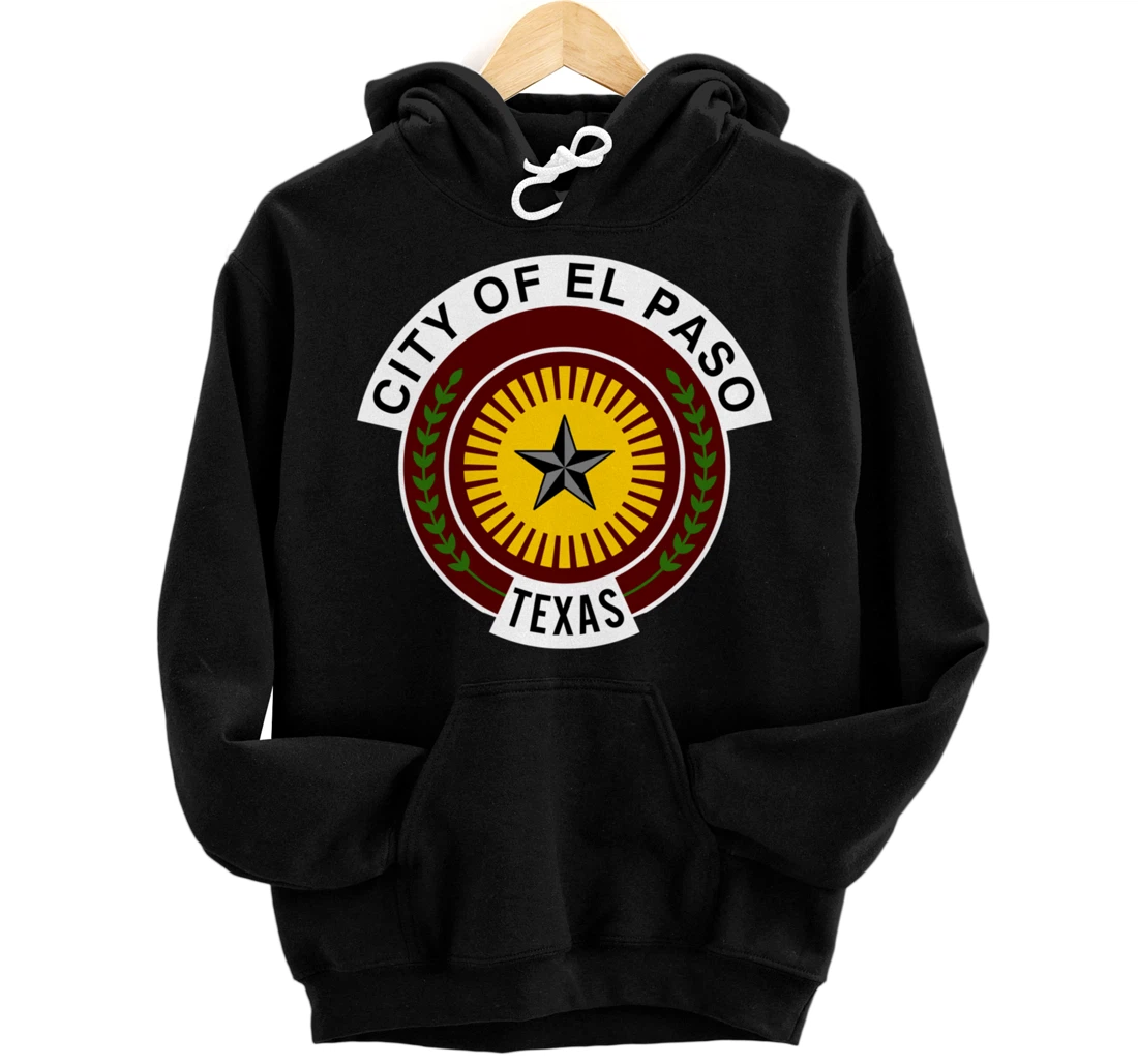 EL PASO TEXAS FLAG Pullover Hoodie