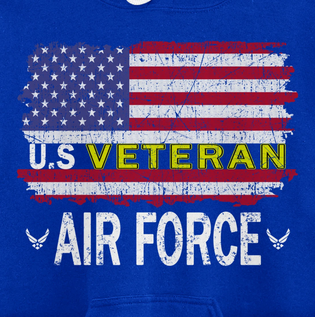 Proud Air Force Veteran-US Air Force Veteran-US Veterans Day Pullover Hoodie