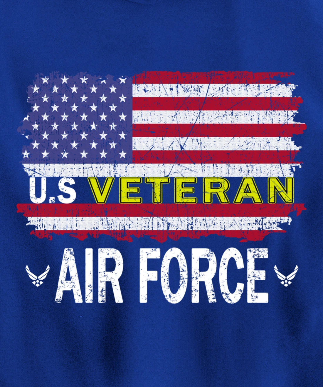 Proud Air Force Veteran-US Air Force Veteran-US Veterans Day Pullover Hoodie