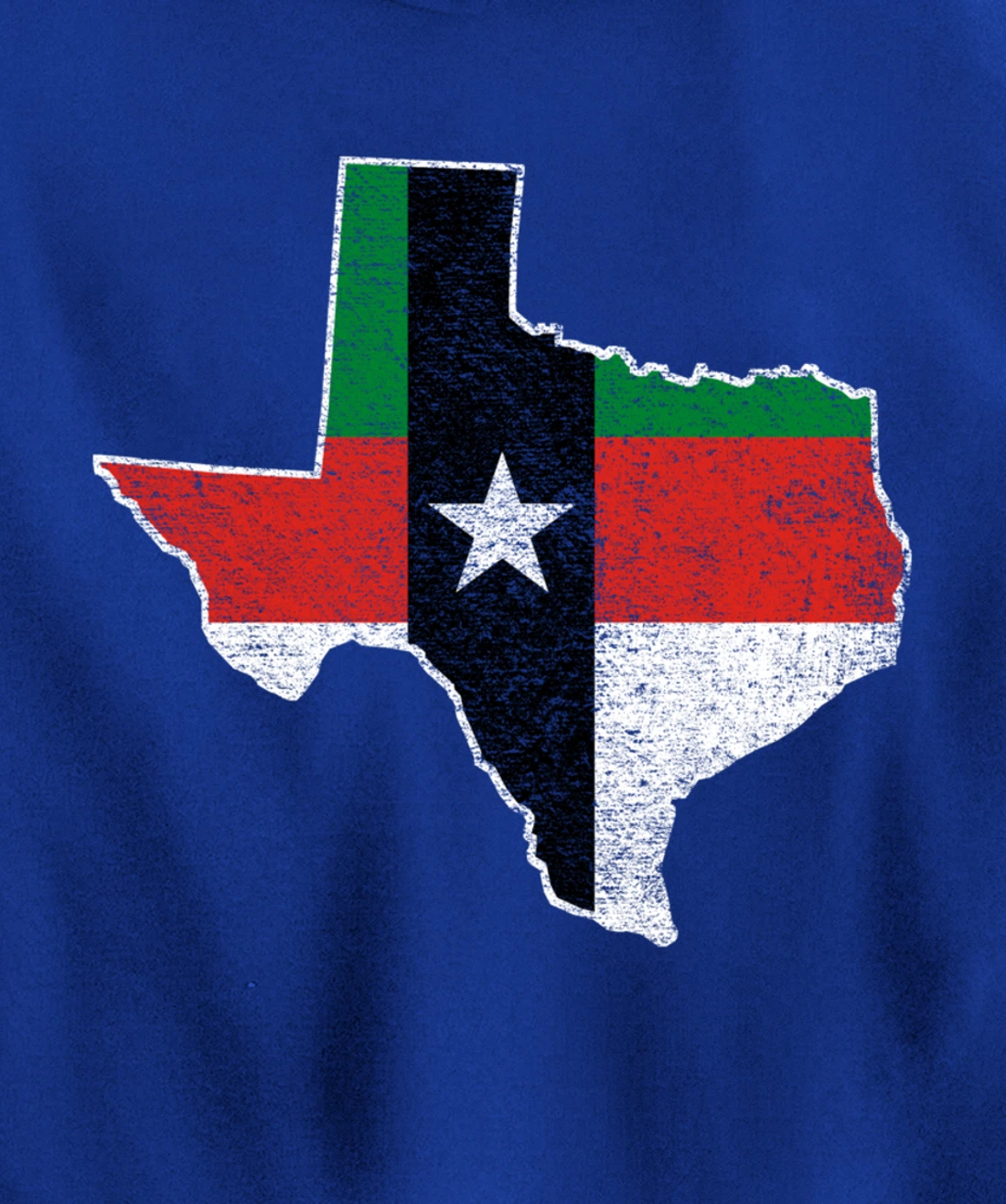 DENISON TEXAS CITY FLAG Pullover Hoodie