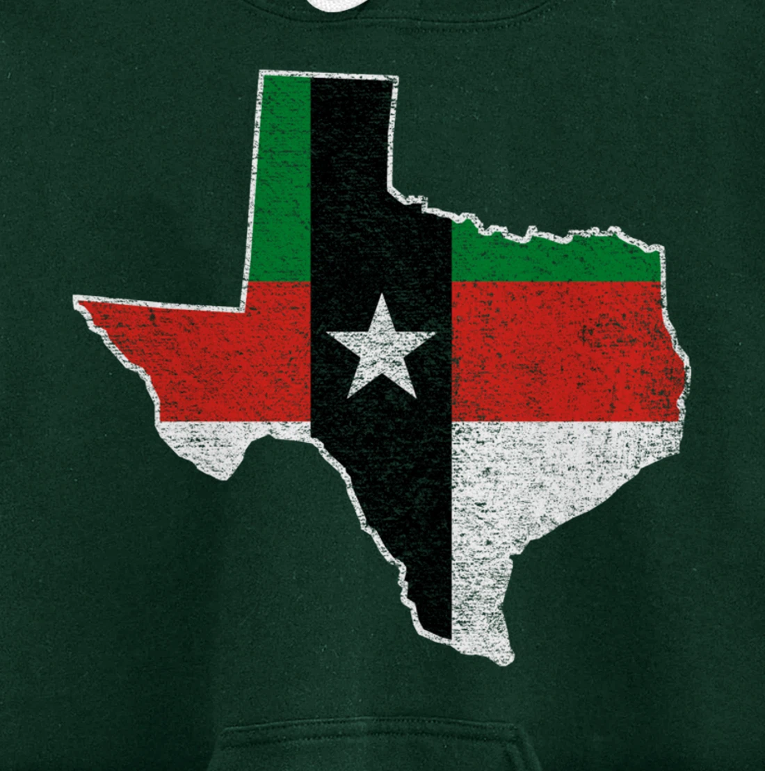 DENISON TEXAS CITY FLAG Pullover Hoodie