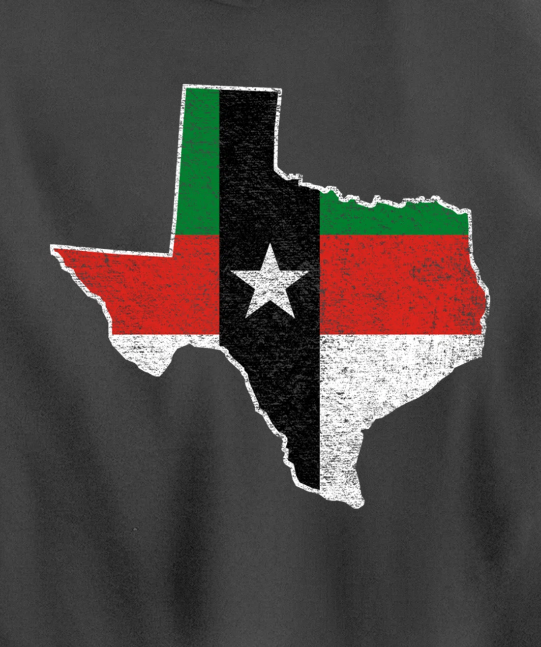 DENISON TEXAS CITY FLAG Pullover Hoodie
