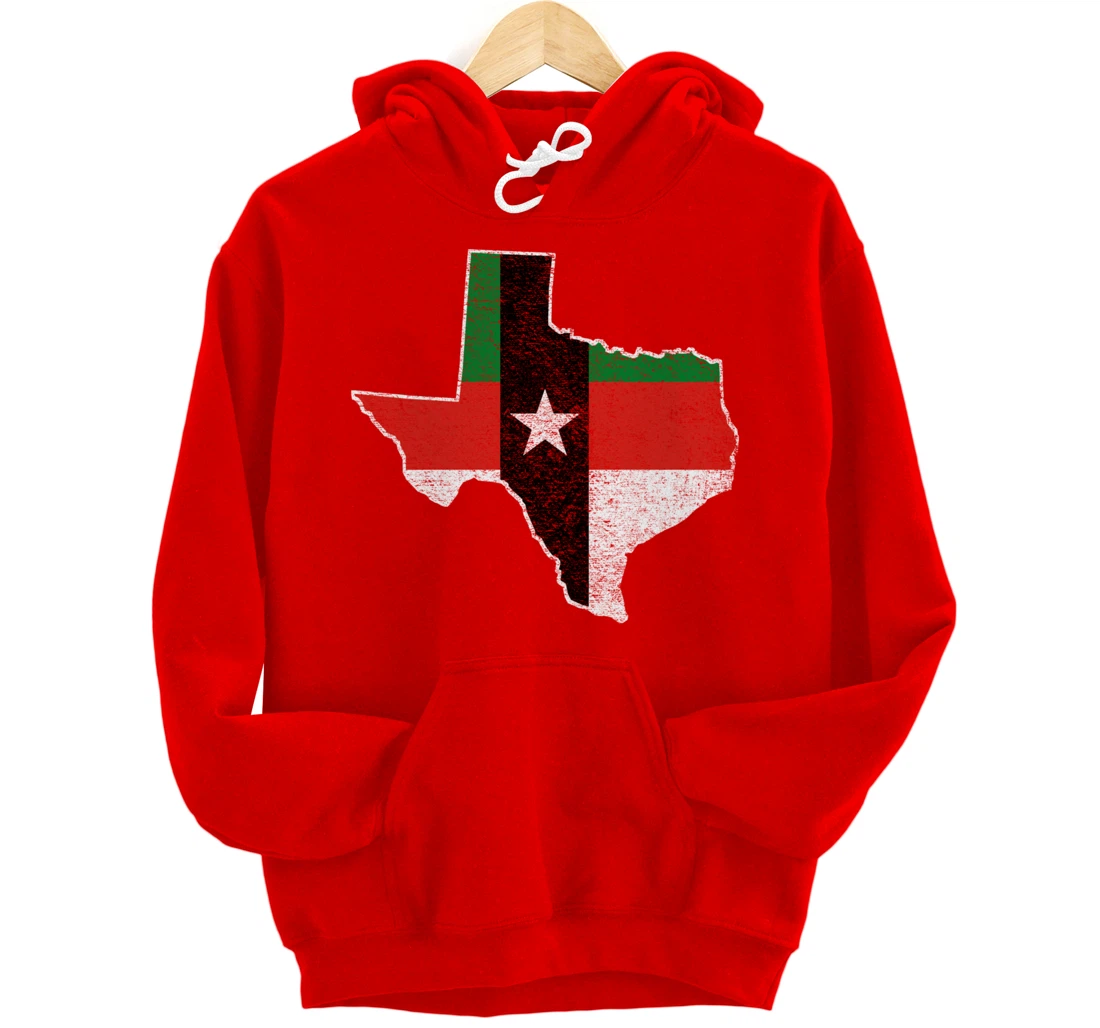 DENISON TEXAS CITY FLAG Pullover Hoodie
