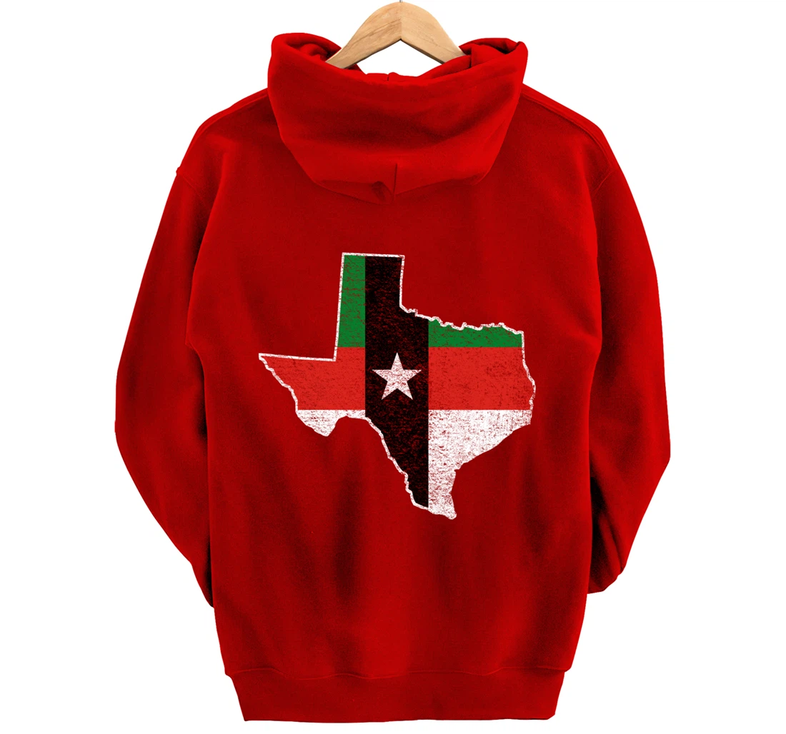 DENISON TEXAS CITY FLAG Pullover Hoodie