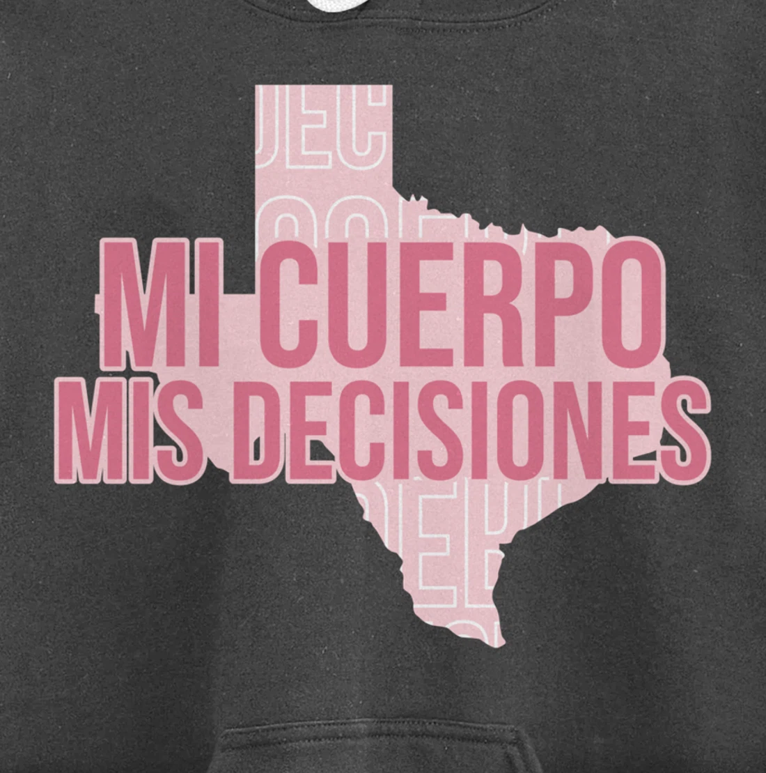 Mi Cuerpo Mis Decisiones Texas Pro Choice Pullover Hoodie