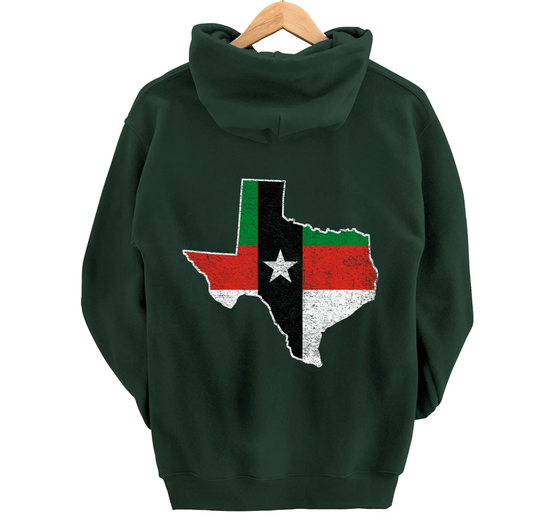 DENISON TEXAS CITY FLAG Pullover Hoodie