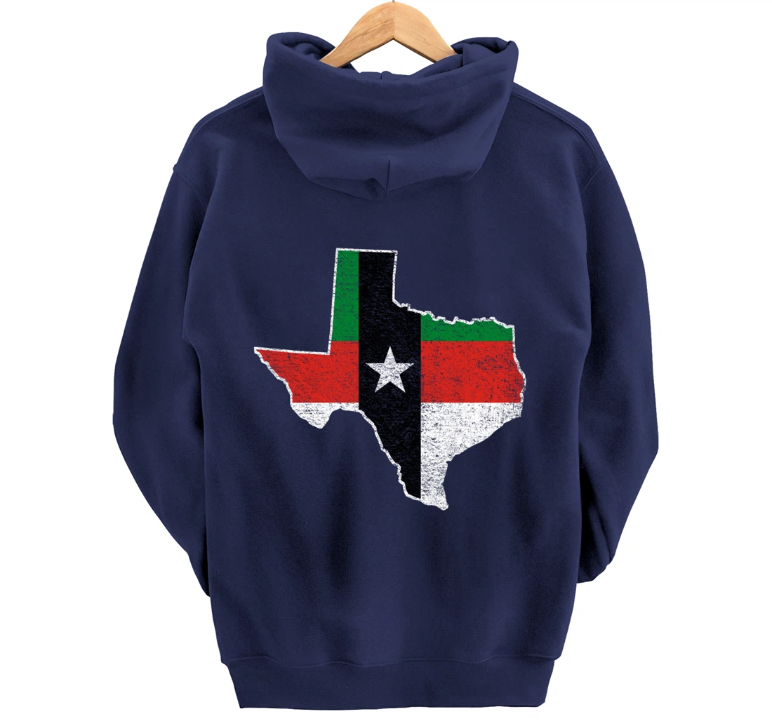 DENISON TEXAS CITY FLAG Pullover Hoodie